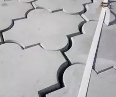 Брусчатка тротуарная Клевер штамп - 4