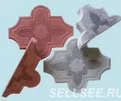 Брусчатка тротуарная Клевер Узорчатый - 2