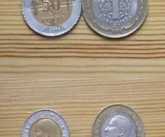 Турция. Подборка монет разных периодов и номиналов - 2