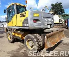 Колесный экскаватор Volvo 160, макс опции, 2 ковша - 3