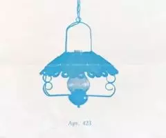 Светильник-подвес. Югославия. - 4