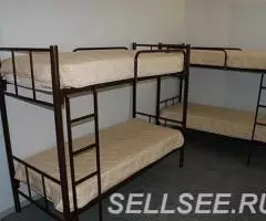 Кровати на металлокаркасе, двухъярусные, односпальные для . ... - 4