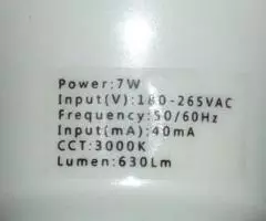 Новые светодиодные лампы AOTOM 220В. 7Вт. - 4