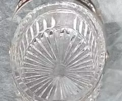 Конфетница - хрусталь металл - 2