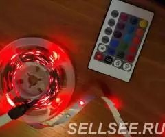 Светодиодная лента разноцветная rgb 5метров - 2