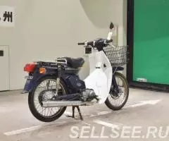 Мотоцикл дорожный Honda C50 Super Cub E рама C50 корзина и ... - 4