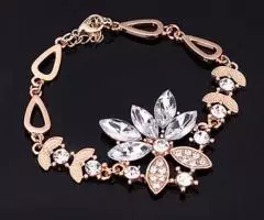 Комплект ювелирных изделий. Прозрачный хрусталь - 4