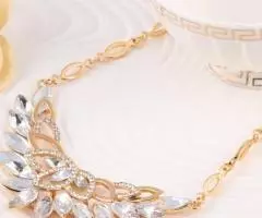 Хрустальный цветок. Ожерелье ювелирных изделий - 2