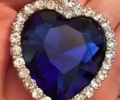 Кулон Сердце Океана с мешочком из Титаника - 4