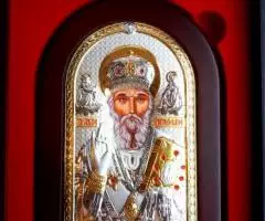 Православная икона Николая Чудотворца из Бари. - 2