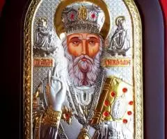 Православная икона Николая Чудотворца из Бари. - 4