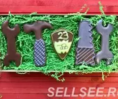 Фигурное печенье хрустящие подарки для женщин и мужчин - 2