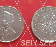 Гаити. Набор монет- 5,20,50сентимо - 2