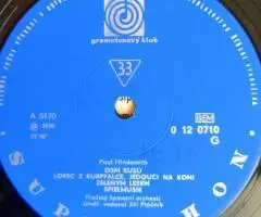 Paul Hindemith Stav me M sto LP - 4