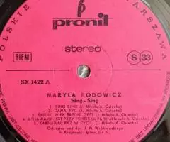 Maryla Rodowicz Sing-Sing LP - 4