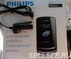 Телефон мобильный Philips Xenium X518 с чеком