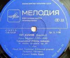 Франц Шуберт Тийт Куузик Валдур Роотс Зимний Путь LP - 4