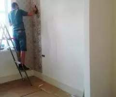 Обоями качественная поклейка. - 3