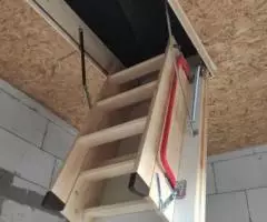 Монтаж чердачных лестниц - 2