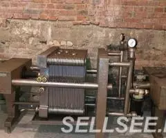 Фильтр пресс с Гидравлическим поджимом - 2