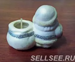 Подсвечник Дед Мороз . - 3