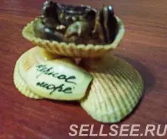 Сувенир из ракушек и крабика Черное Море . - 2