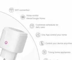 Умная розетка с wifi управление Яндекс Алисой - 2