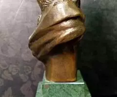 Бюст Александр I на камне - 2