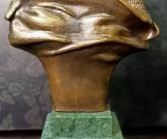 Бюст Александр I на камне - 3