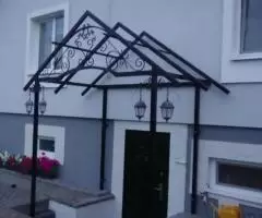 Каркас козырька под любое покрытие. . - 5