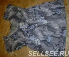 Блузки Oodji шифон -искусственный 46-48. - 3