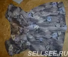 Блузки Oodji шифон -искусственный 46-48. - 4