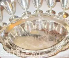 Набор рюмок на подносе. Германия - 2