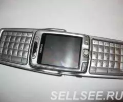 Nokia E70 Бабочка Эксклюзив Silver - 4