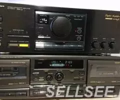 Комплект Technics В составе усилитель кассетная дека. - 2