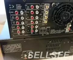 Комплект Technics В составе усилитель кассетная дека. - 4