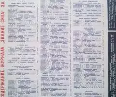 Журналы Знание-сила, Огонёк, Техника-молодёжи - 2