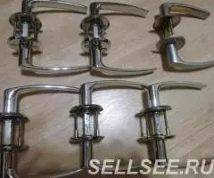 Ручки дверные хром Финляндия- 2шт. никель -1 шт. - 2