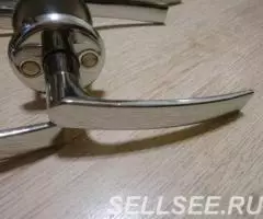 Ручки дверные хром Финляндия- 2шт. никель -1 шт. - 4