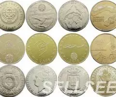 Португальские юбилейные монеты 2,5 и 5 евро - 2