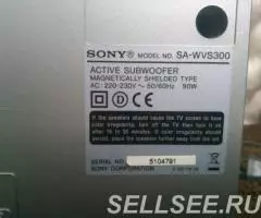 Сабвуфер Sony SA-WVS300 active subwoofer и центральная колонка - 2