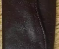 Кожаная ключница с отделением для визиток - 2