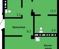 Продаю 3-комн квартиру, Тихие Зори - 4