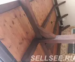 Навес из дерева под покраску. - 3