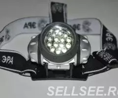 Фонарик светодиодный налобный 14 светодиодов - 2