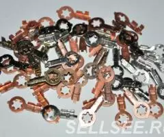 Клемма кольцевая, медная, диаметр 4,3 мм - 2