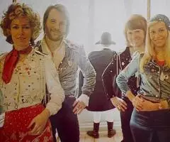 ABBA, Bjorn, Benny, Agnetha and Frida- Waterloo SW