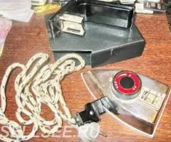 Утюг маленький дорожный СССР 1960-е годы. - 2