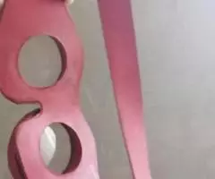 Подводные Ретро Очки СССР Винтаж 60-е годы Резина Бордовые М75 Ф66 - 2