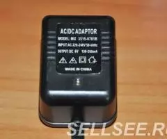 Адаптер сетевой 6В, 0,15-0,2А - 2